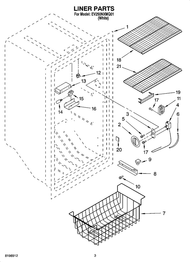 Diagram for EV250NXMQ01
