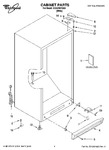 Diagram for 01 - Cabinet Parts
