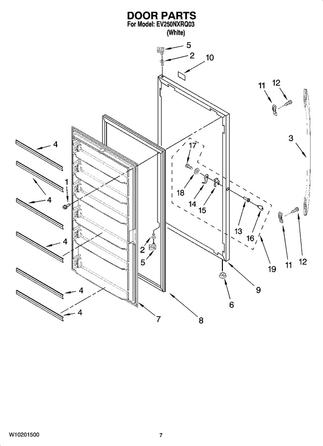 Diagram for EV250NXRQ03