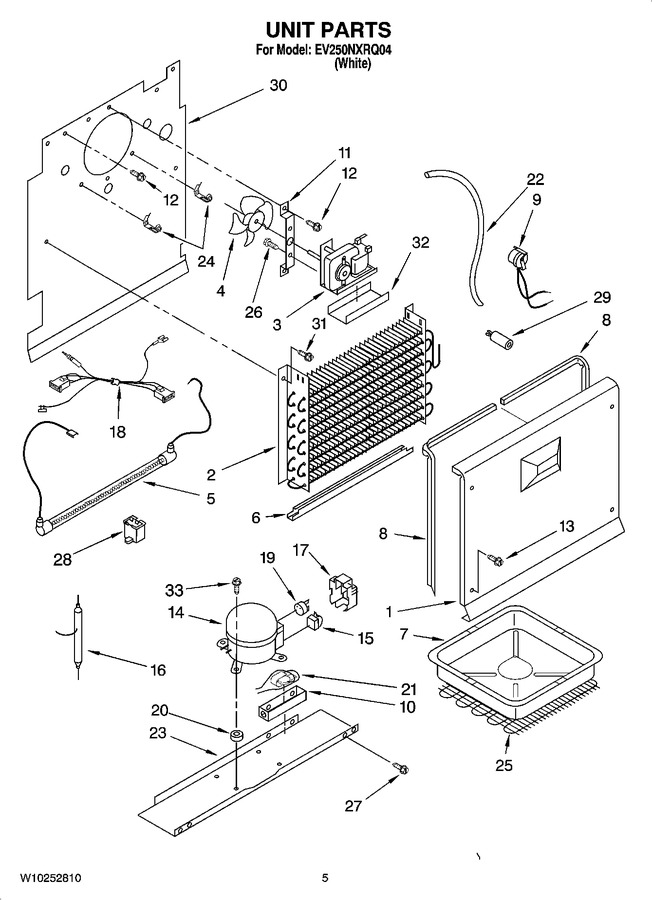 Diagram for EV250NXRQ04