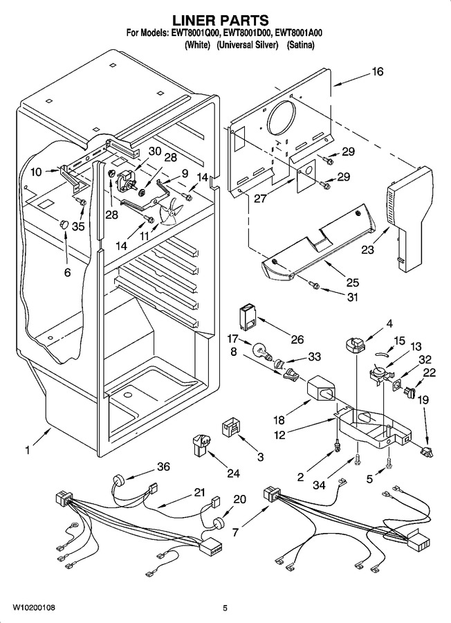 Diagram for EWT8001Q00