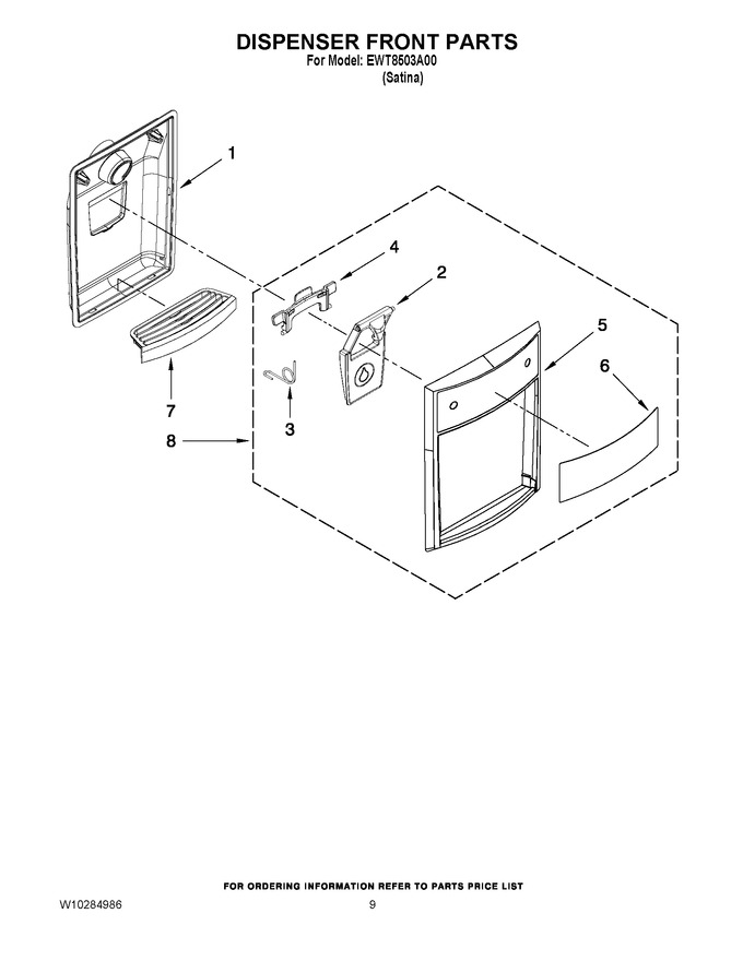 Diagram for EWT8503A00