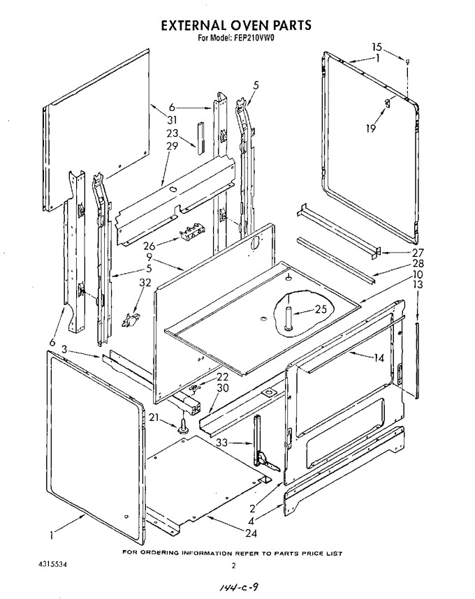 Diagram for FEP210VL0