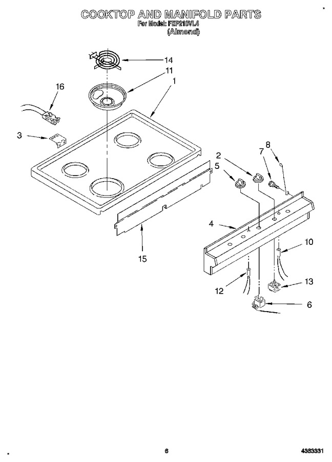Diagram for FEP210VL4