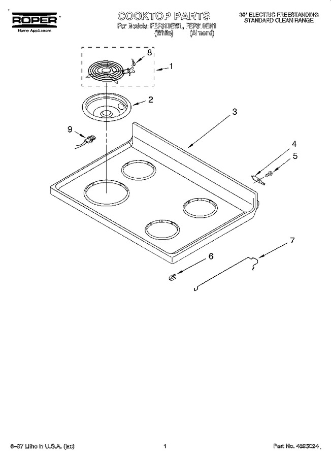 Diagram for FEP310EW1