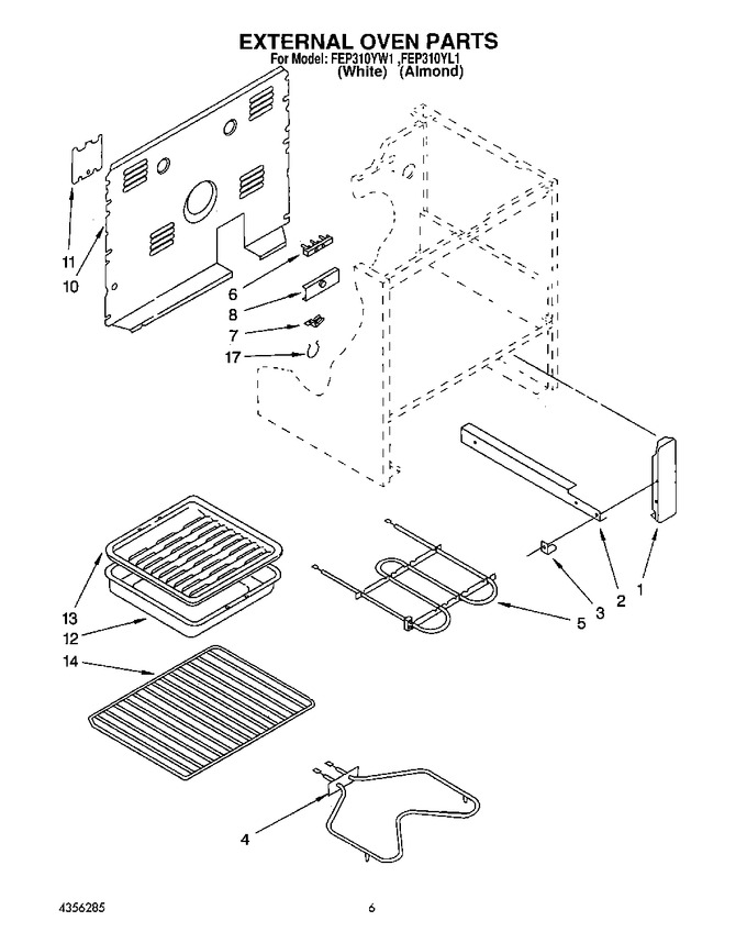 Diagram for FEP310YW1