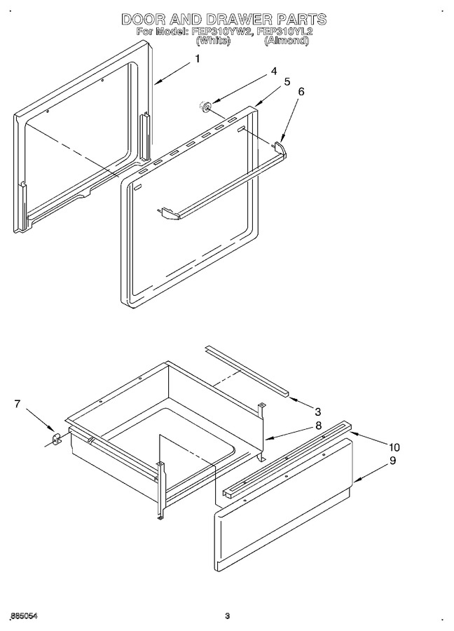 Diagram for FEP310YW2