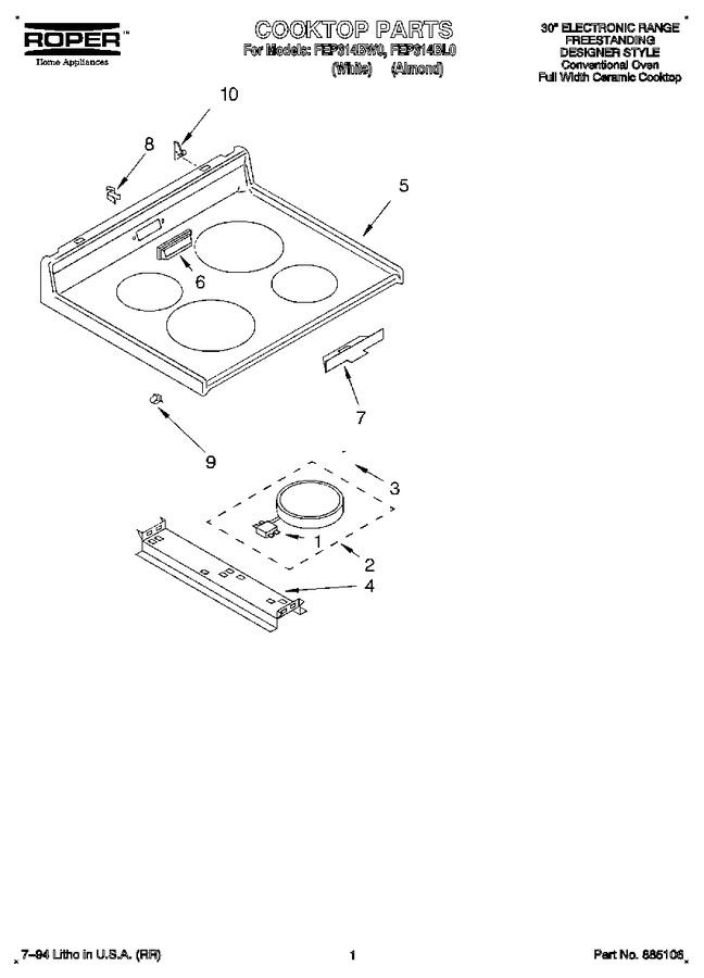 Diagram for FEP314BW0