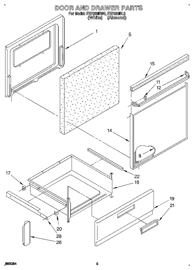 Diagram for FEP320BW0