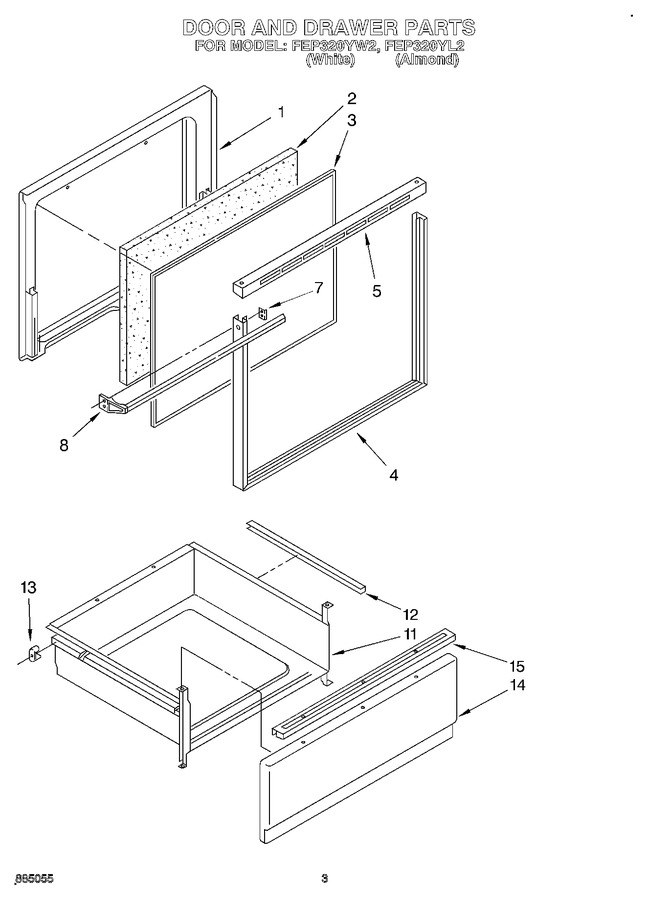 Diagram for FEP320YW2