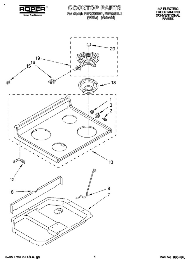 Diagram for FEP330BW1