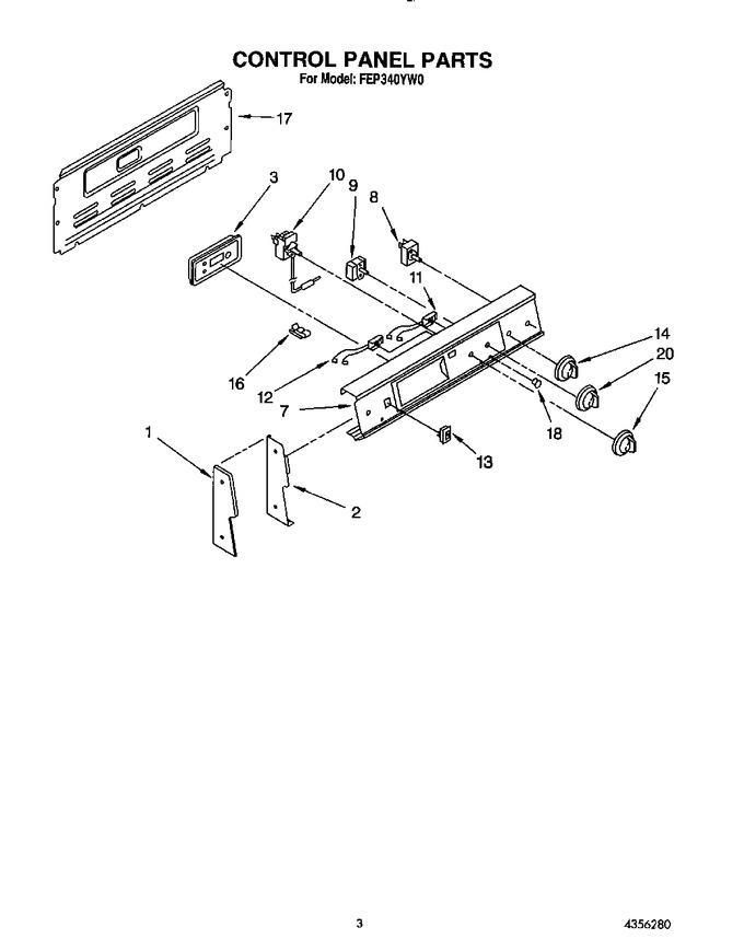 Diagram for FEP340YL0