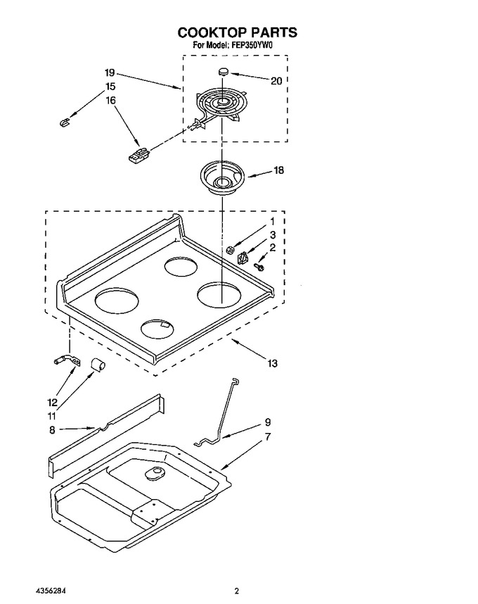 Diagram for FEP350YL0