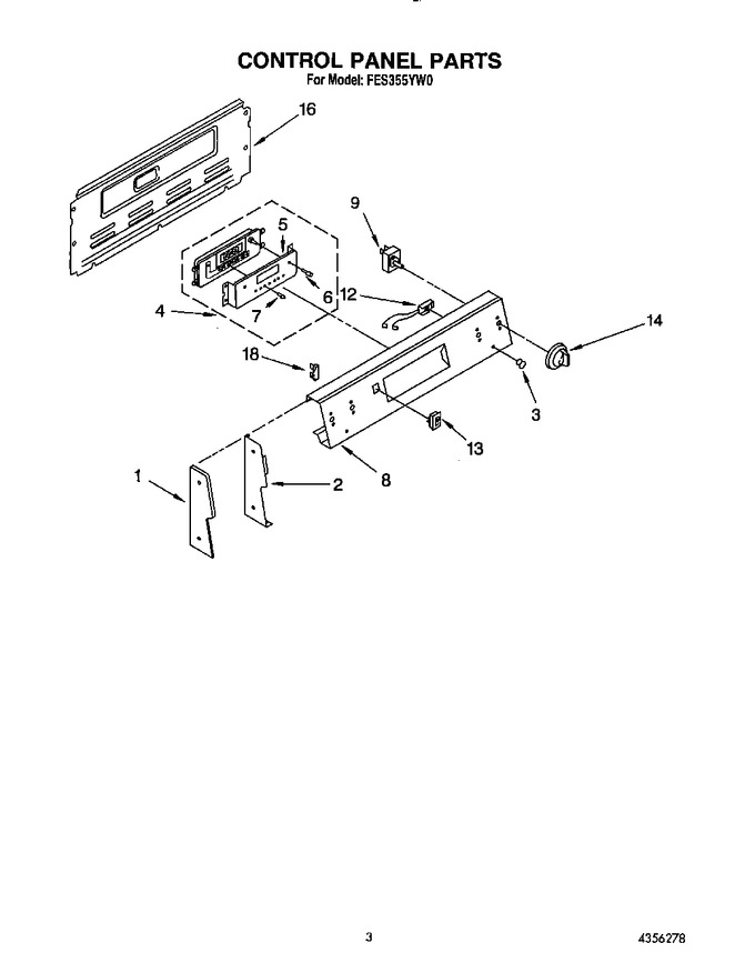 Diagram for FES355YW0
