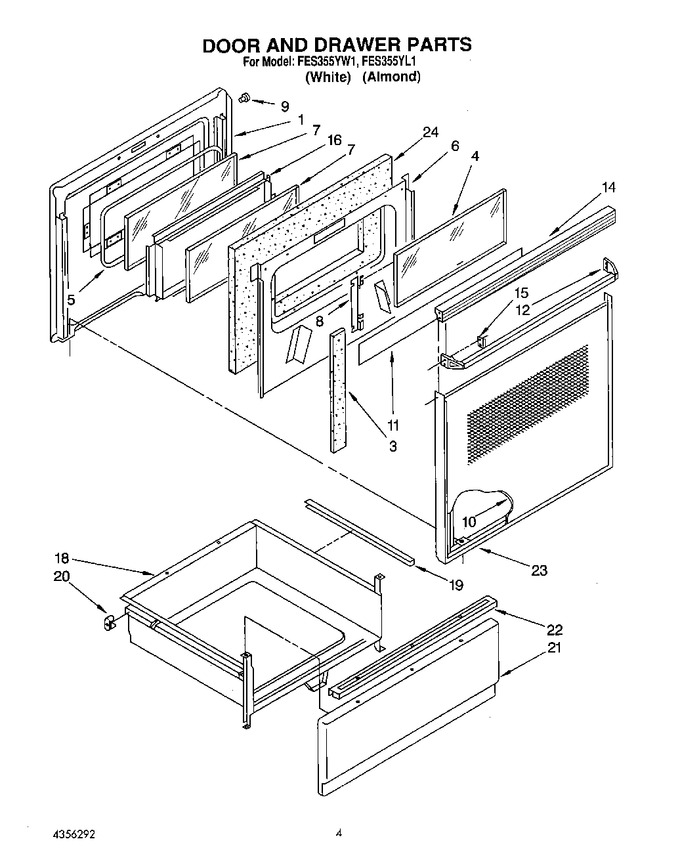 Diagram for FES355YW1