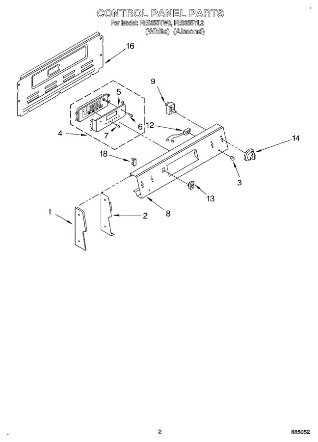 Diagram for FES355YW2