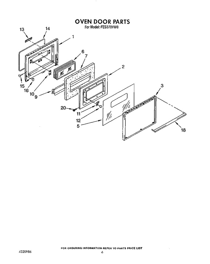 Diagram for FES370VL0