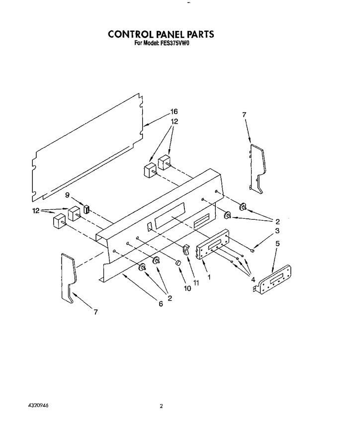 Diagram for FES375VX0