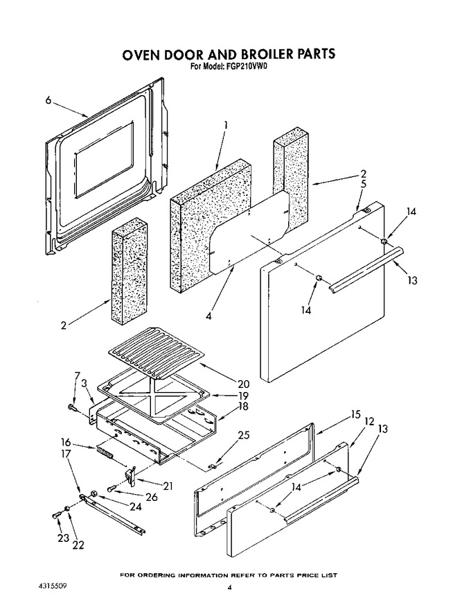 Diagram for FGP210VW0