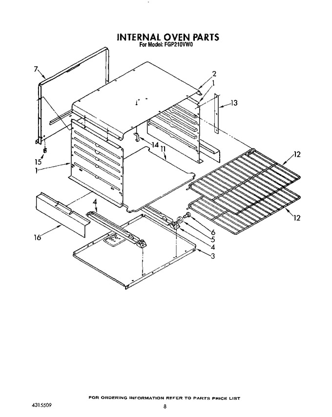 Diagram for FGP210VW0