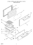 Diagram for 02 - Oven Door And Broiler