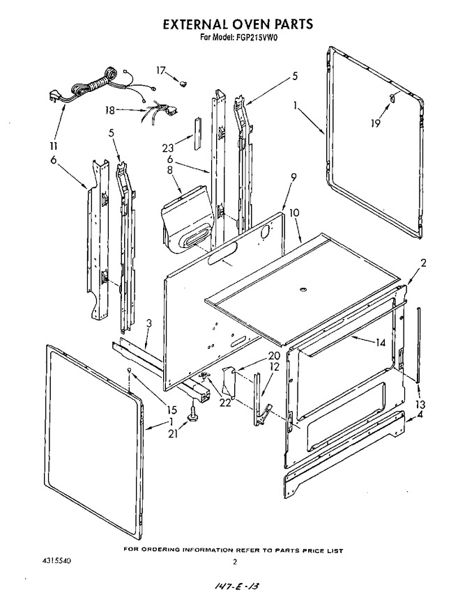 Diagram for FGP215VL0