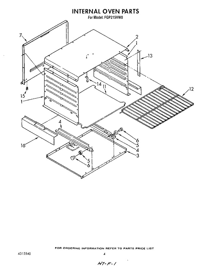 Diagram for FGP215VL0