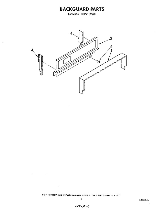 Diagram for FGP215VL0