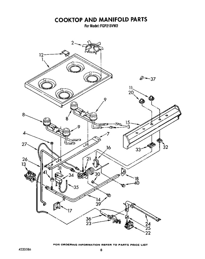Diagram for FGP215VW2