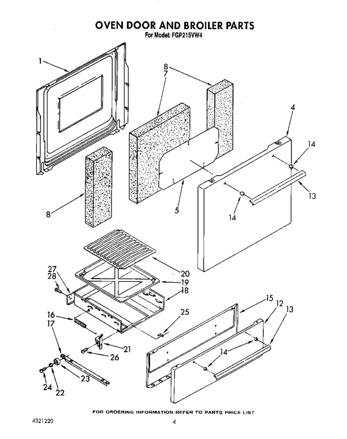 Diagram for FGP215VW4