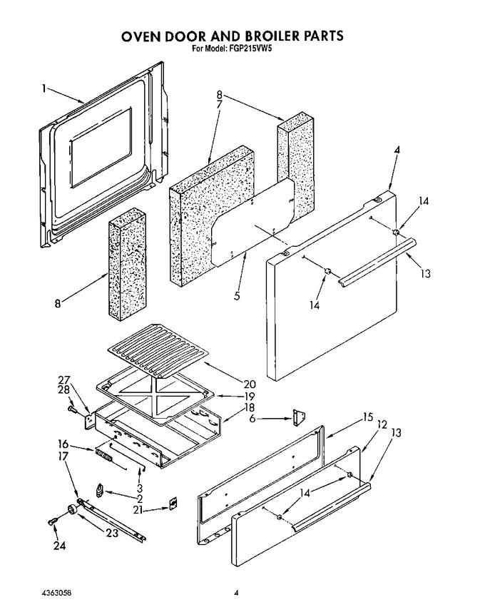 Diagram for FGP215VL5