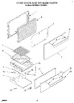 Diagram for 02 - Oven Door And Broiler