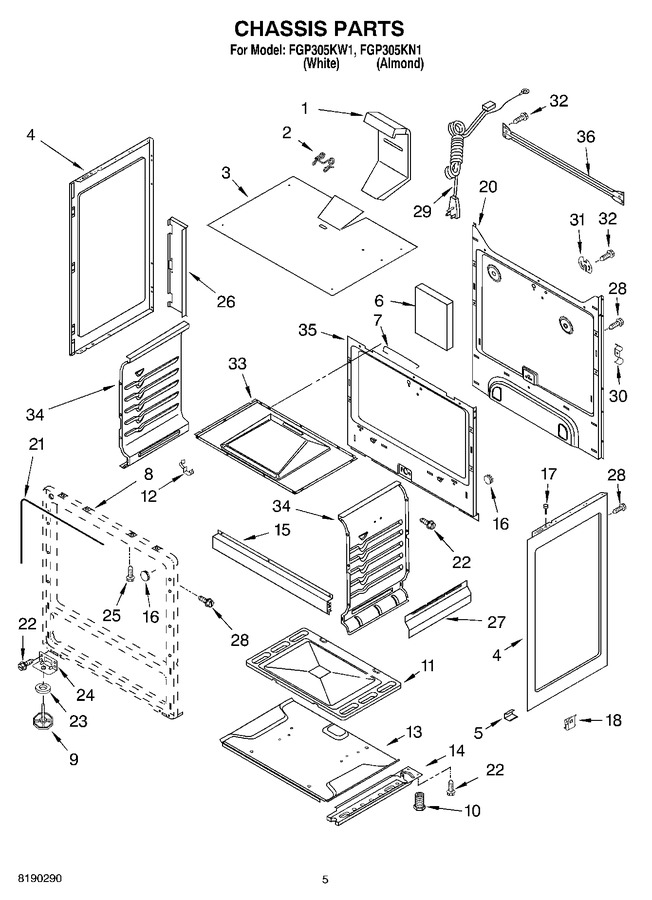 Diagram for FGP305KN1