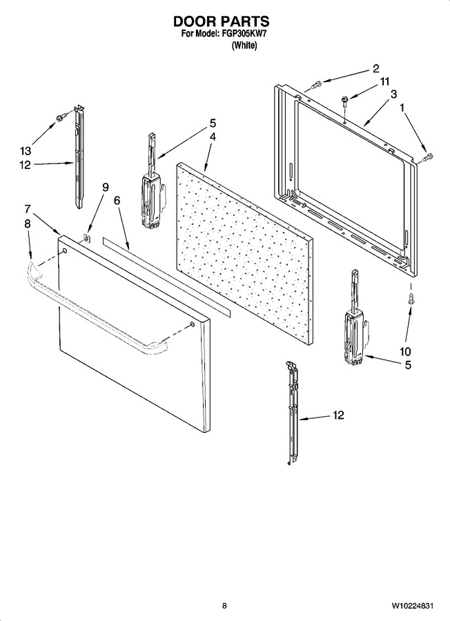 Diagram for FGP305KW7