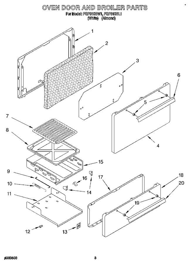 Diagram for FGP310BW1