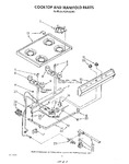 Diagram for 06 - Cooktop And Manifold , Literature And Optional
