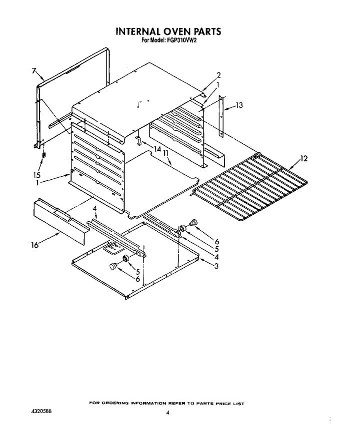 Diagram for FGP310VW2