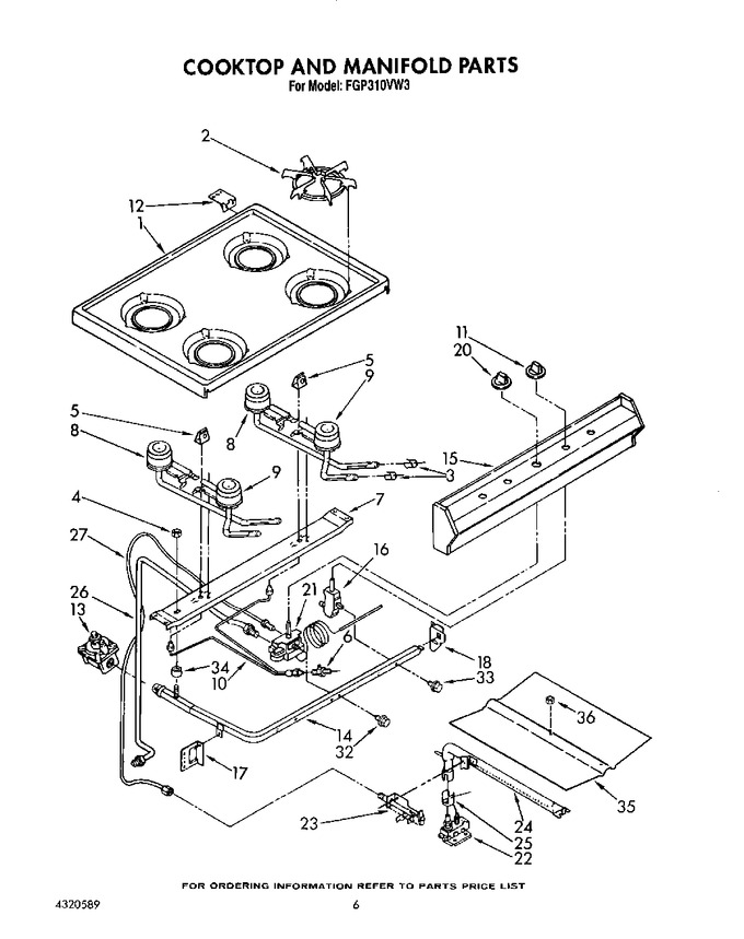 Diagram for FGP310VL3