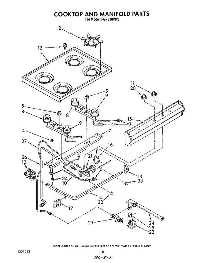 Diagram for FGP310VW5