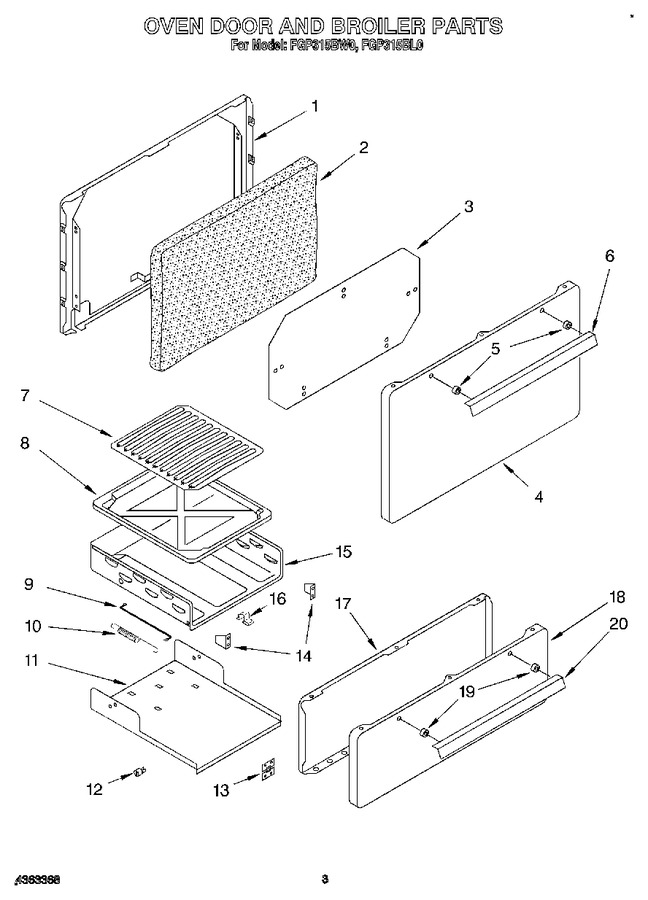Diagram for FGP315BW0