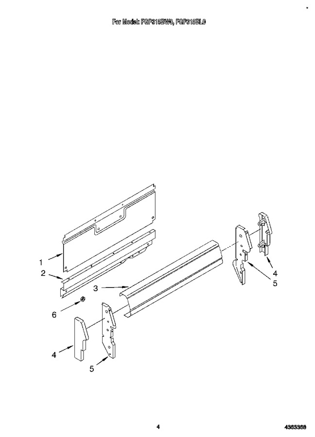 Diagram for FGP315BW0