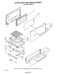 Diagram for 05 - Oven Door And Broiler