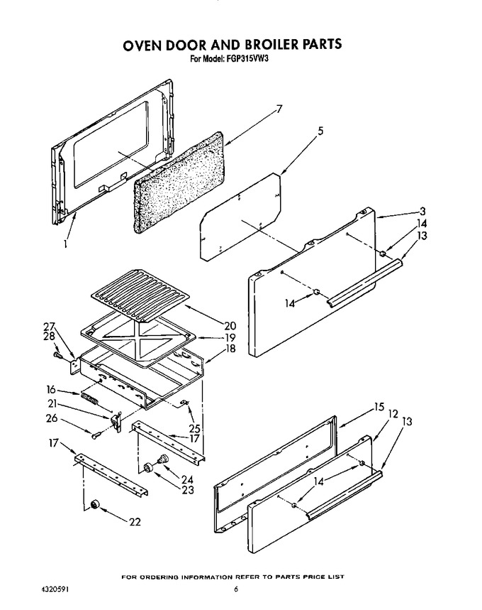Diagram for FGP315VW3