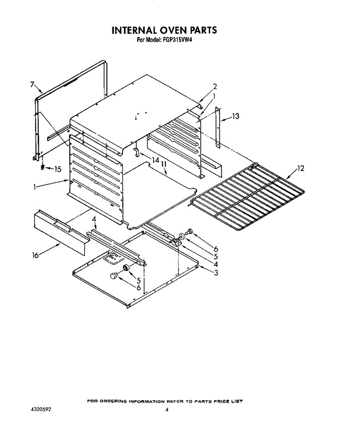 Diagram for FGP315VW4