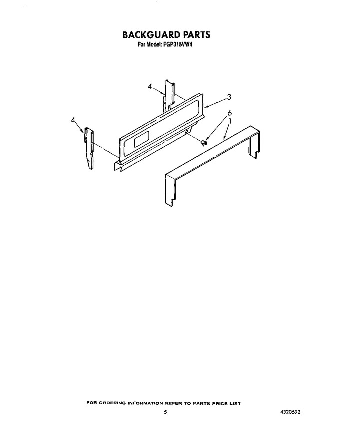 Diagram for FGP315VW4