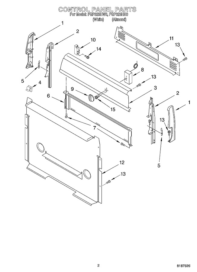 Diagram for FGP325HW0