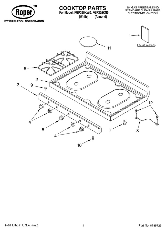 Diagram for FGP325KW0