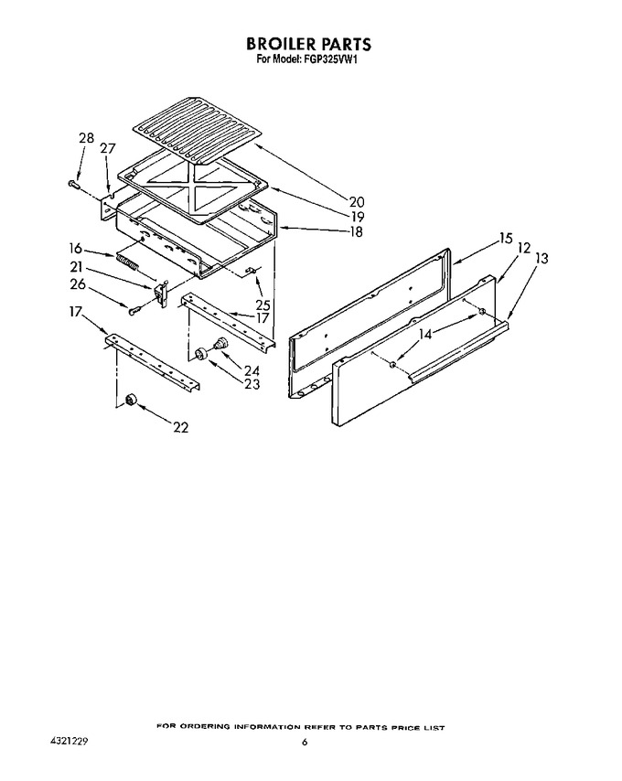 Diagram for FGP325VW1