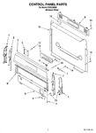 Diagram for 02 - Control Panel Parts