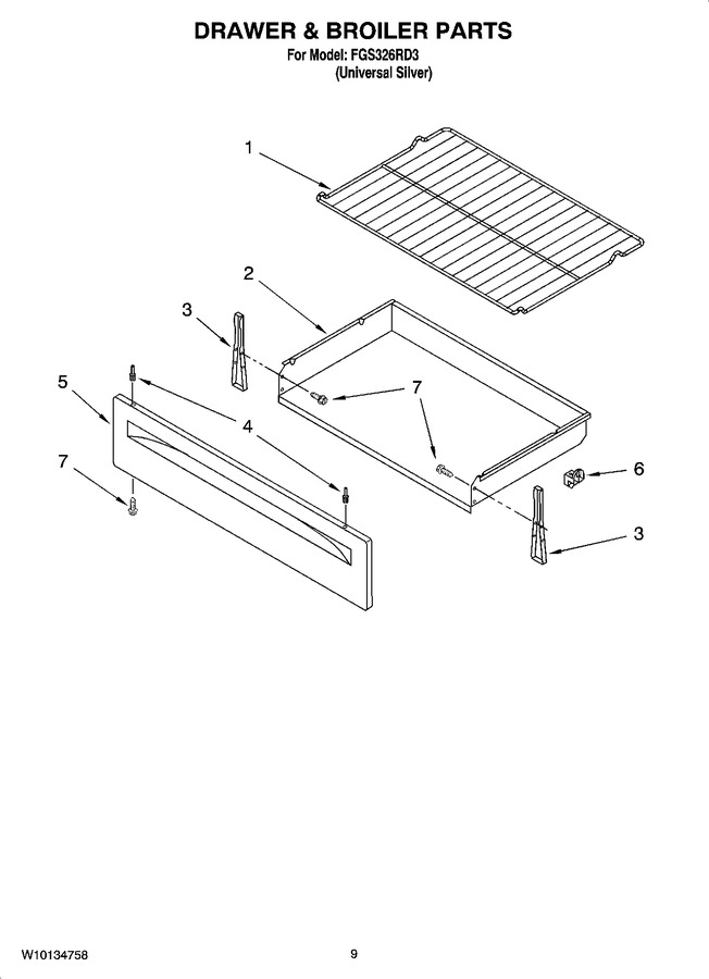 Diagram for FGS326RD3